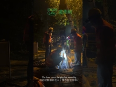 Hệ thống thoát nước được xử lý tại chỗ Lớp lót CIPP được xử lý bằng tia cực tím Vật liệu ướt Nhà thầu ngầm Không cần đào