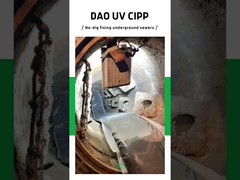 cống UV CIPP Lớp lót ống bảo dưỡng Sửa chữa không rãnh trong mạng lưới đường ống nước thải nước mưa
