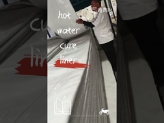 Đảo ngược nước CIPP không rãnh Sửa chữa hệ thống thoát nước thành phố Lớp lót đảo ngược trọng lực nước