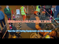 Thiết bị lót UV Cure CIPP Chiều dài 200m để sửa chữa cống thoát nước đô thị NO-DIG