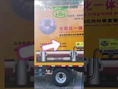 Sản xuất nhựa thủy tinh và polyester UV CIPP Lớp lót lắp ráp nhanh với nhựa UP