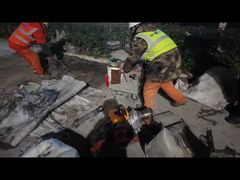 CCTV thẳng đứng ống Crawler Robot ống sạch cống năm mét cáp D18