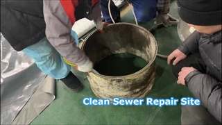 Bộ đóng gói sửa chữa cống không rãnh để lắp đặt lớp lót UV