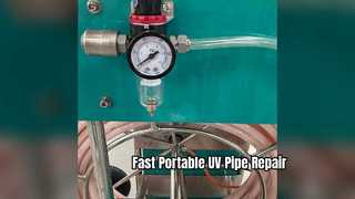 Hệ thống sửa chữa ống UV CIPP di động DN100 đến DN250