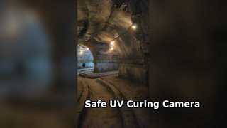 Camera UV để kiểm tra video trong không gian hạn chế
