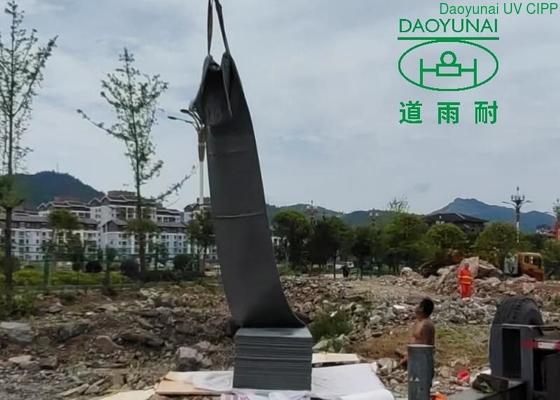 Chữa bệnh UV CIPP Lót ống thoát nước đô thị Nông thôn Sửa chữa đường ống được xử lý tại chỗ Quy trình lót ống