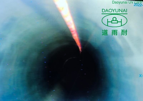 Sợi tăng cường UV CIPP Lót được bảo dưỡng tại chỗ thiết bị lót đường ống uv dẫn bảo dưỡng